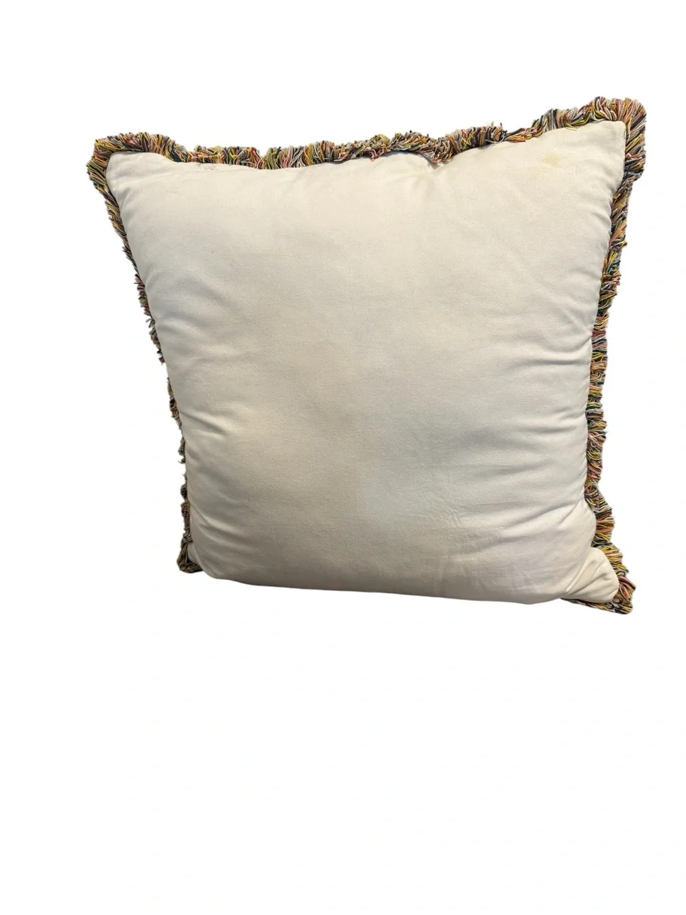 Opal House Fringe Jacquard Euro Pillow